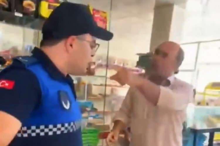 Zabıtaya çirkin hareket! İtti, kovdu, tehdit etti...