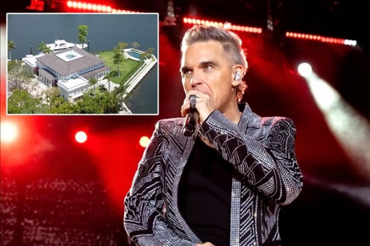  Robbie Williams'tan 1.3 milyarlık malikane!  