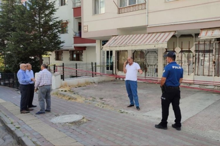 Kolonları kırılan 6 katlı bina tahliye edildi