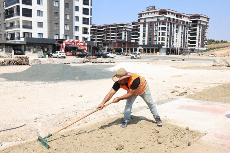 Balkan Mahallesi'ndeki park açılış için gün sayıyor