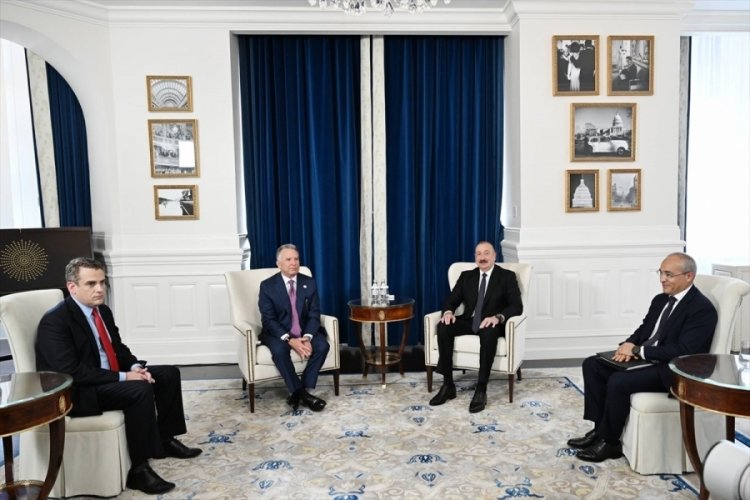 Azerbaycan Cumhurbaşkanı Aliyev, Trump'ın Orta Doğu Özel Temsilcisi Witkoff'la görüştü 