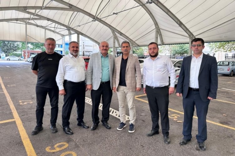 Bursa'da Başkan Deviren 'Perşembe Pazarı Projesi' için incelemelerde bulundu
