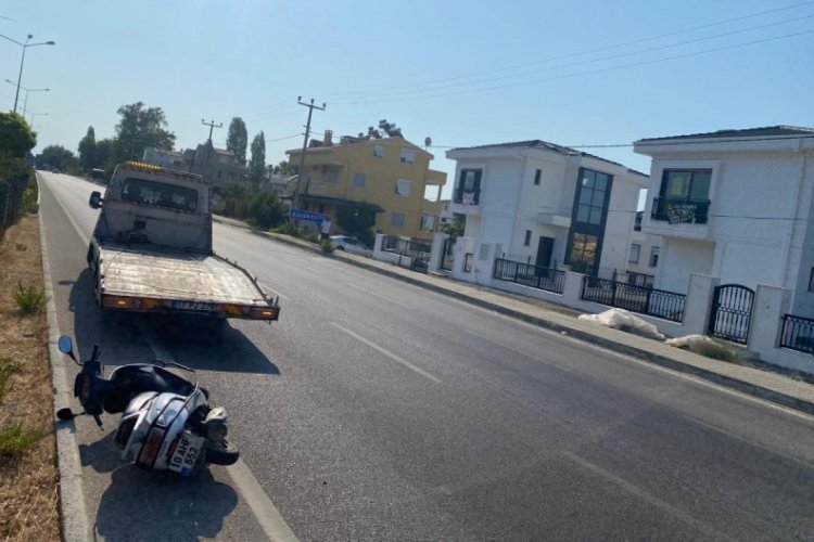 Motosiklet kazası can aldı!