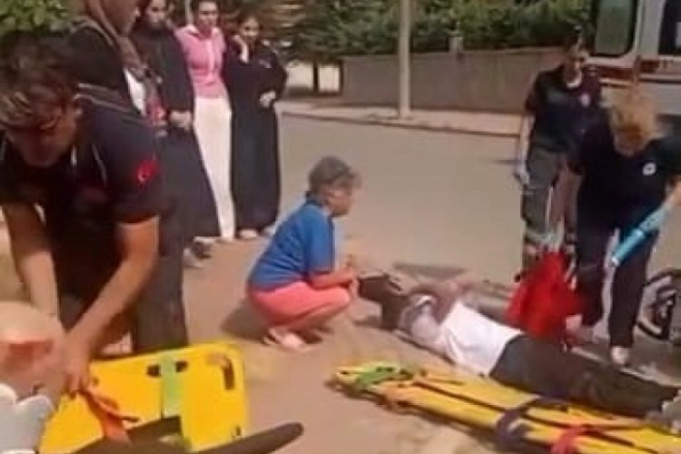 Bursa'da iki motosiklet çarpıştı! Yaralılar var...