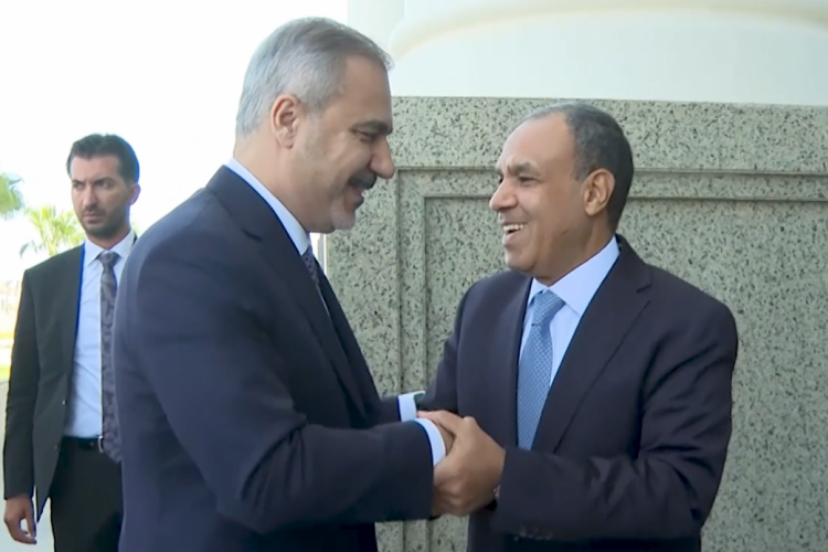 Bakan Fidan Mısırlı mevkidaşı ile bir araya geldi