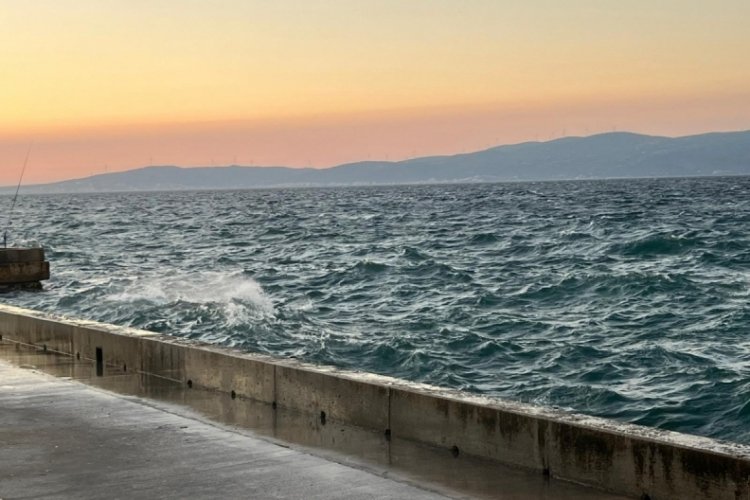 Bursa'da deprem sonrası Mudanya Denizi'nde hareketlilik!
