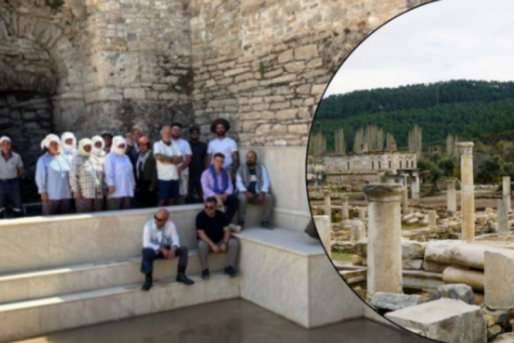 1900 yıl sonra su aktı, Stratonikeia'da heyecan doruğa çıktı