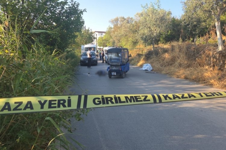 Bursa'da motosiklet üzerinde cansız bedeni bulundu!