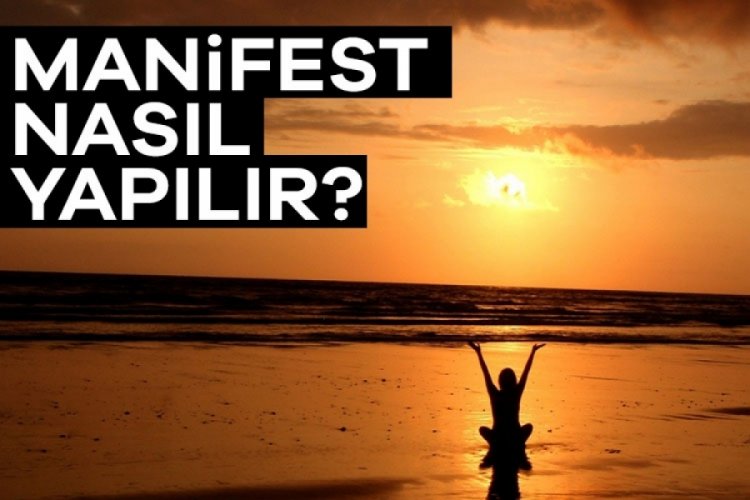 Manifest nedir? Manifest nasıl yapılır?