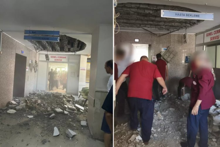Devlet hastanesinde korku dolu anlar! Ortalık savaş alanına döndü