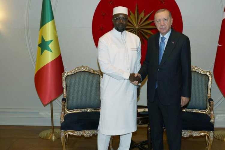 Cumhurbaşkanı Erdoğan, Senegal Başbakanı Sonko'yu kabul etti