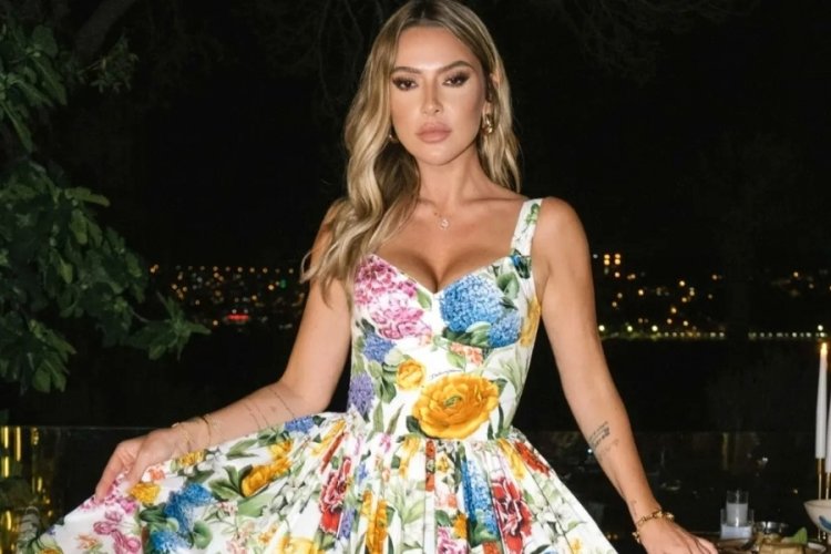 Hadise leopar bikinisiyle poz verdi!