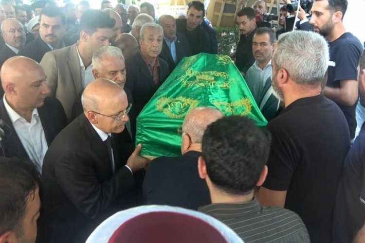 Bakan Şimşek'in ağabeyi son yolculuğuna uğurlandı!