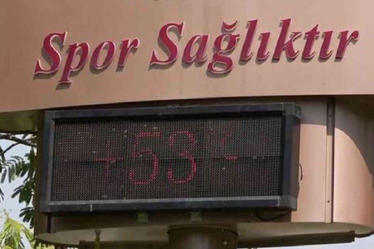 53 dereceyle kavrulan kent boşaldı