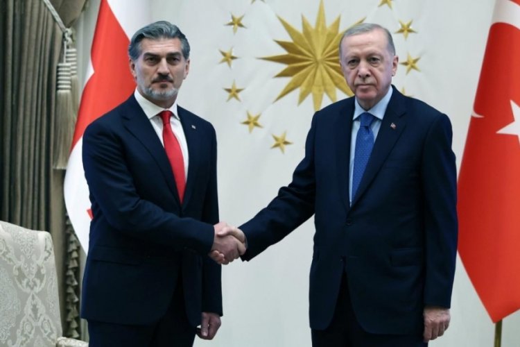 Gürcistan Cumhurbaşkanı Kavelaşvili'den Erdoğan'a övgü!