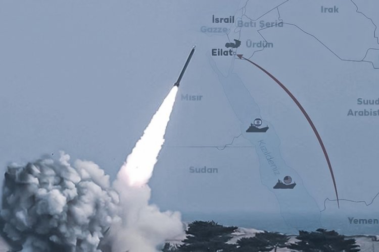 Yemen'deki Husiler, İsrail'i İHA'larla vurdu!
