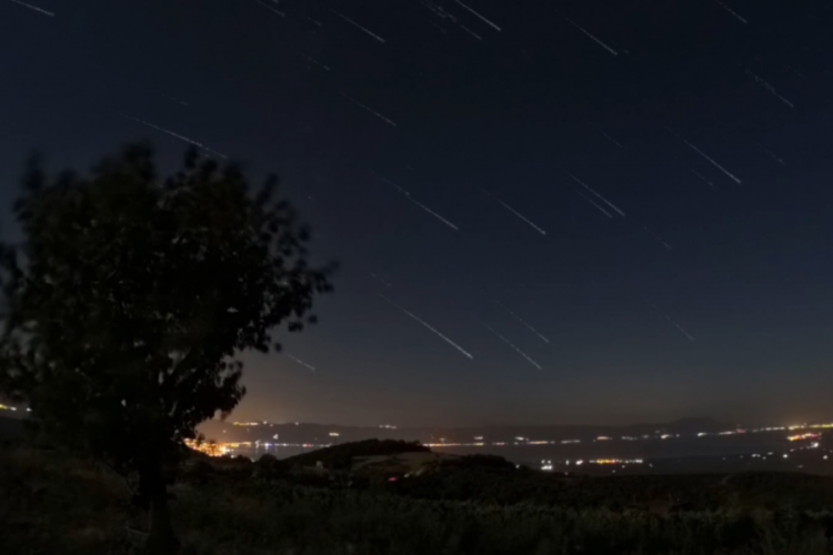 Bursa'ya meteorlar yağmur oldu yağdı!