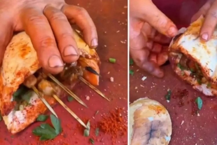 O kebapçı Hindistan'da hissettirdi! Mideniz bulanacak