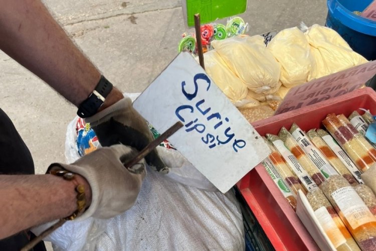 Suriye cipsine el konuldu