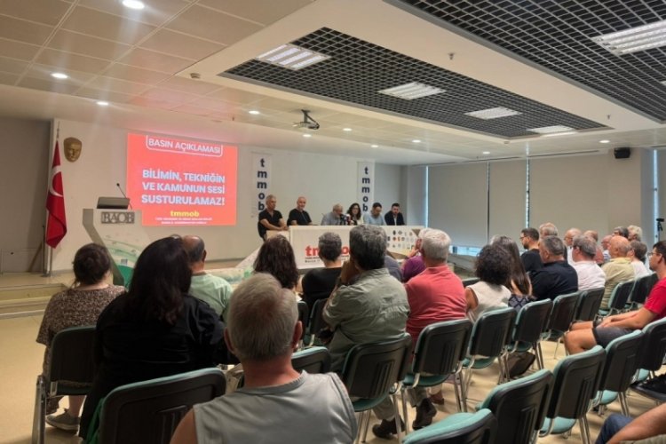 TMMOB Bursa'dan açıklama: "Taviz vermeyeceğiz"