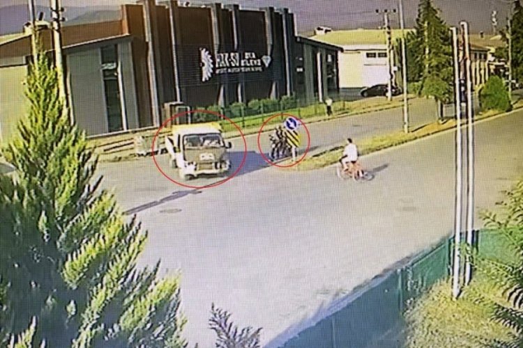 Bursa'da motosikleti ile ucuz yırttı!