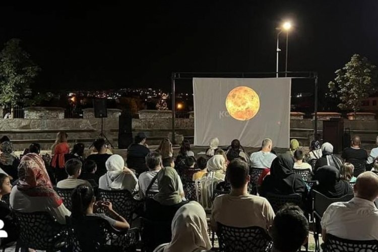 Ayçiçeği Parkı'nda 'Perseid' gecesi! Gökyüzü meraklıları akın etti... 