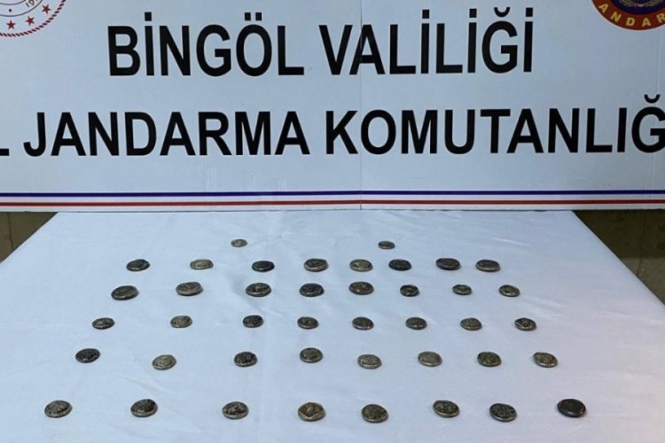 Roma ve Bizans dönemine ait! Tam 42 adet... Bingöl'de yakalandı