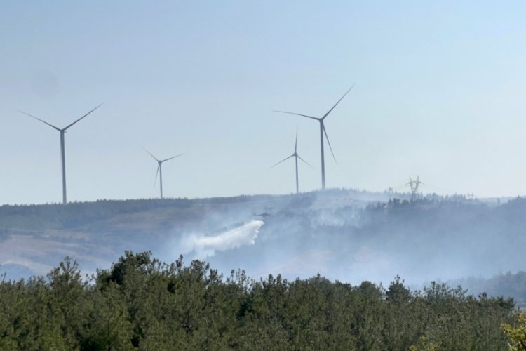 Çanakkale'de orman yangınına müdahale kapasitesi arttırıldı