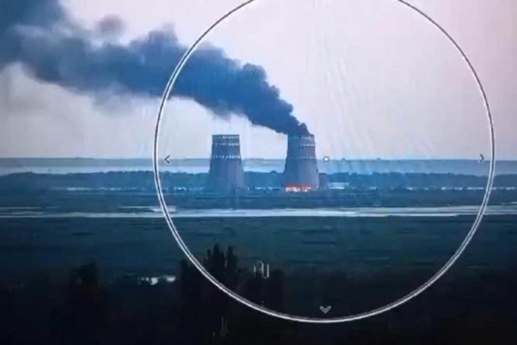 UAEA: Zaporijya Nükleer Santrali'nde salı günü duman görüldü ancak nükleer güvenlik etkilenmedi 