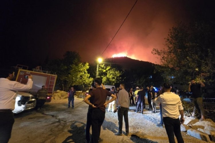 Bir başka ilimizde daha orman yangını! İki mahalle tahliye edildi...