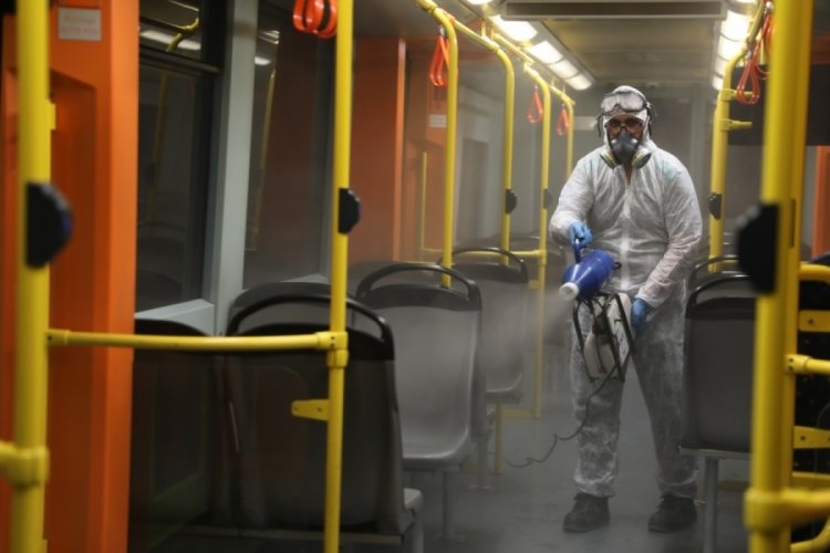 Büyükşehir'den ulaşımda hijyen seferberliği