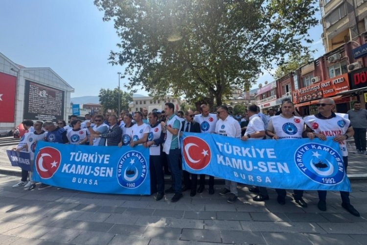 Türkiye Kamu-Sen Bursa: Hakkaniyetli bir teklif istiyoruz 