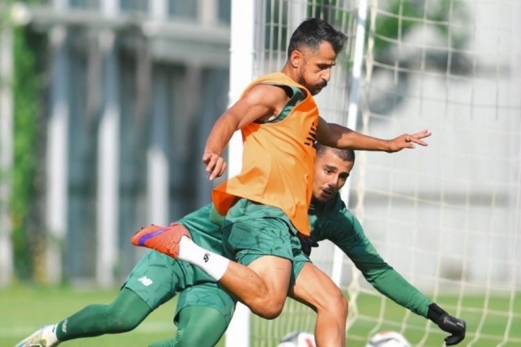 Bursaspor, Eskişehirspor maçı hazırlıklarına devam etti...