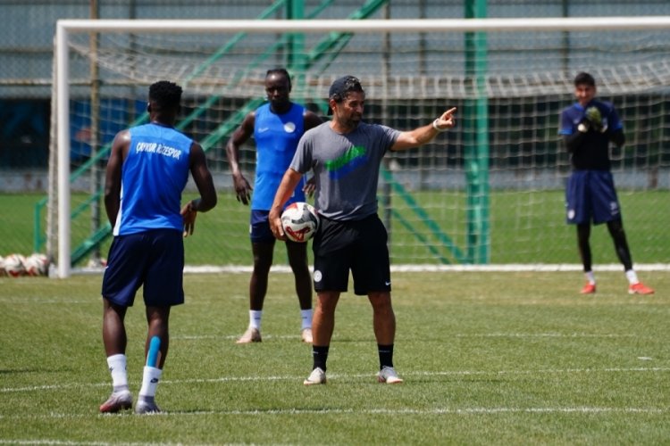 Çaykur Rizespor'un Alanyaspor hazırlıklarını sürdürdü...