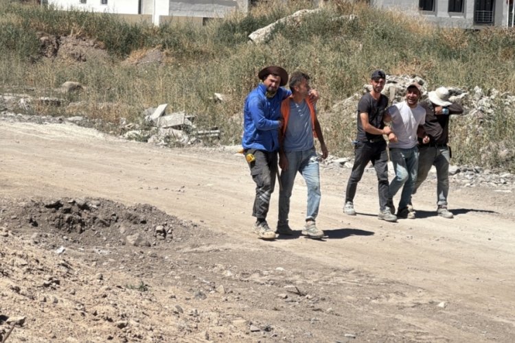 3.kattan düşen işçinin kafasına demir saplandı! Yaşamını yitirdi