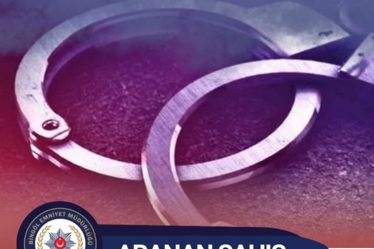 Bingöl'de aranan firari yakalandı