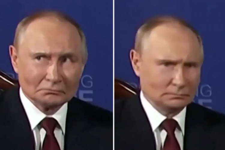 Putin'in en zor anları! Yüz ifadesi çok şey anlatıyor