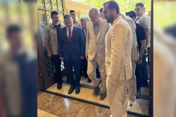 Cumhurbaşkanı Erdoğan'ın yazlık takımı gündem oldu! 