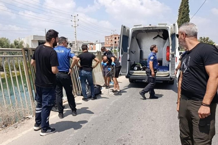 Sulama kanalında erkek cesedi bulundu