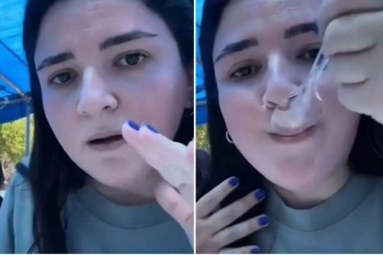 Gençlik nereye gidiyor? Yaptığı saygısızlığı bir de sosyal medyadan paylaştı...
