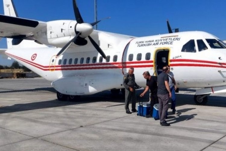 Organ nakli bekleyen hastaya Hava Kuvvetlerine ait ambulansla karaciğer grefti ulaştırıldı 