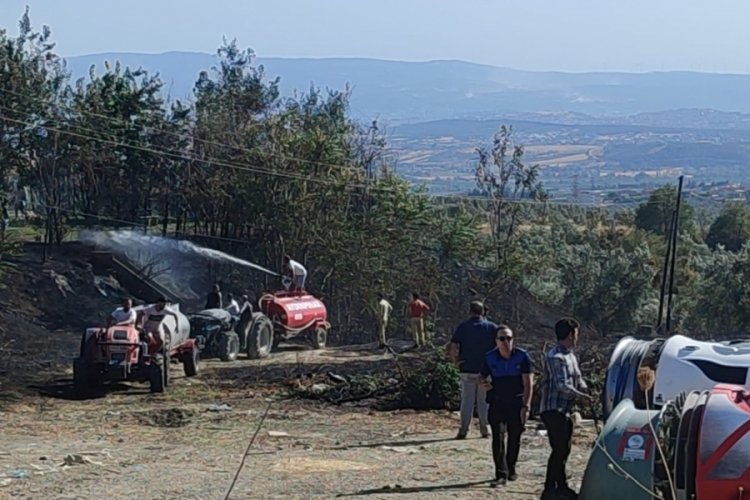 Bursa'da bir yangın daha! 