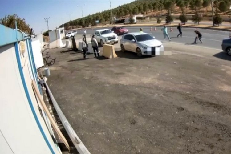 Dur ihtarına uymadı polise çarpıp kaçtı!