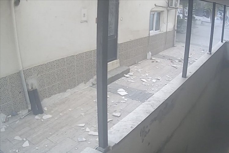 Balıkesir'de depremin yeni görüntüleri