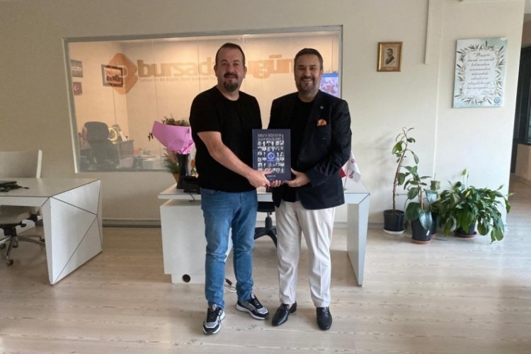 BALKANTÜRKSİAD Vakfı'ndan Bursada Bugün'e ziyaret! 