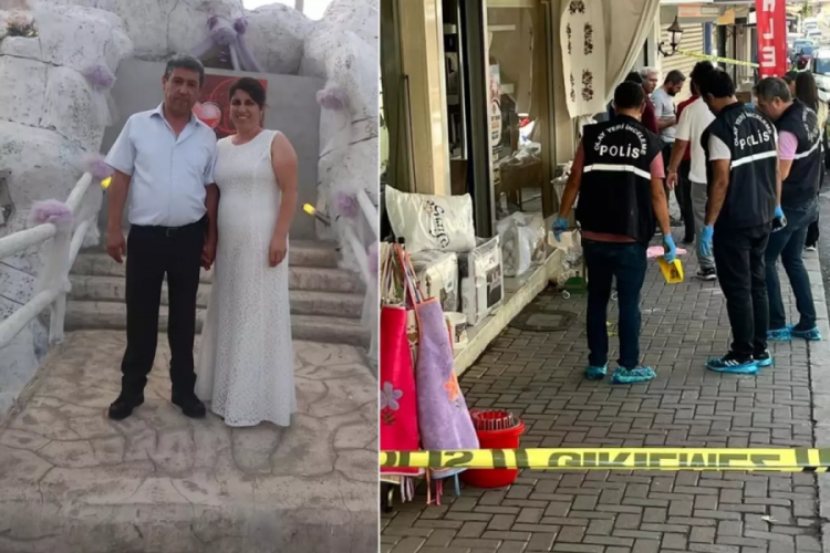 Polis, eşinin çalıştığı iş yerini basıp kurşun yağdırdı