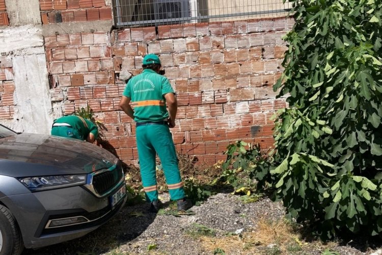 Bursa'da bir mahalleyi rahatsız eden sorun çözüme kavuştu