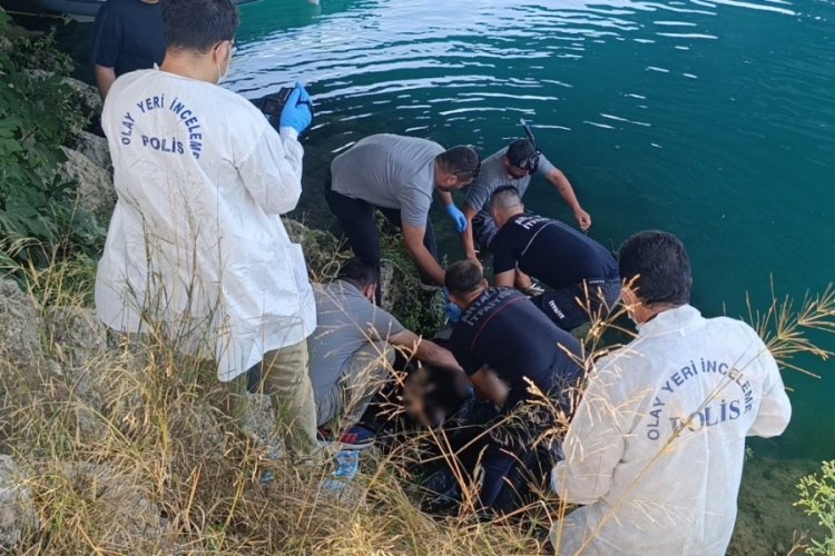 Balık tutmak için geldi: Ceset buldu!