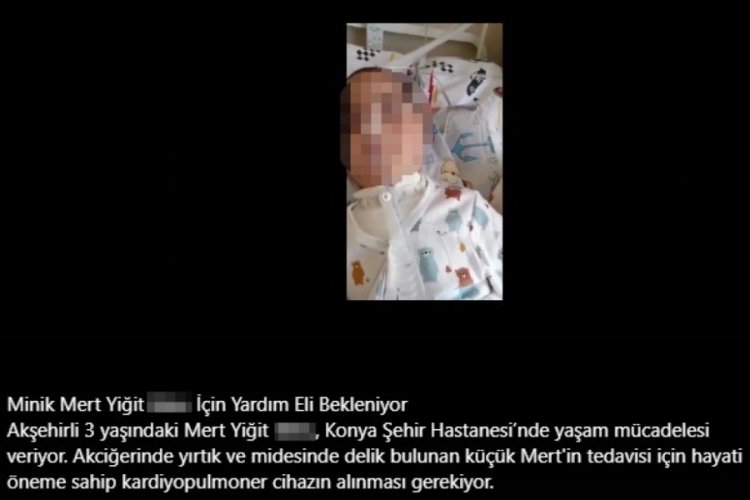 Hasta çocuklar adına bağış toplanarak dolandırıcılık yapıldığı iddiası