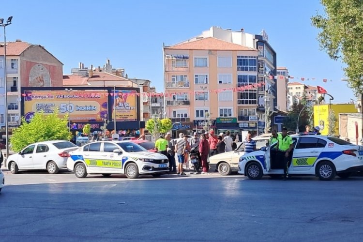 Motosikletler çarpıştı: 2 yaralı